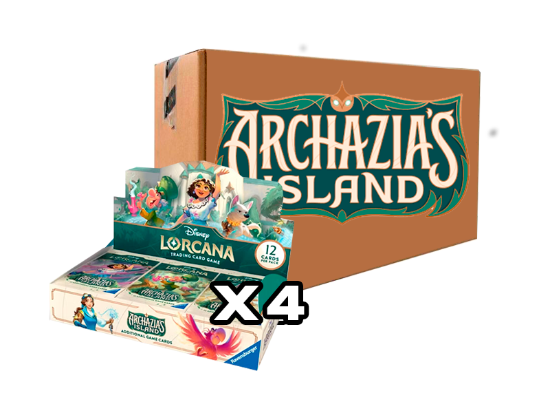 Disney Lorcana: Archazia's Island - Booster Box Case