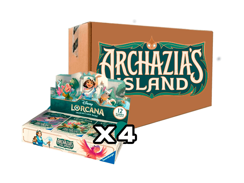 Archazia's Island, Booster Boxes, Lorcana Disney Lorcana: Archazia's Island - Booster Box Case - Trading Card World