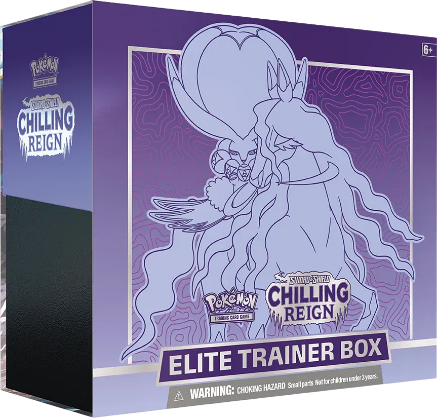 Sword & Shield: Chilling Reign - Elite Trainer Box (Shadow Rider Calyrex)