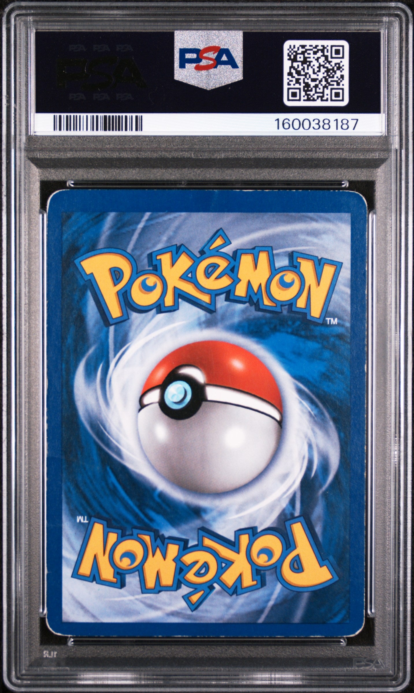 PSA 1 Mew EX (Holo Holon Phantoms) #100 · Holon Phantoms · 2006 — back