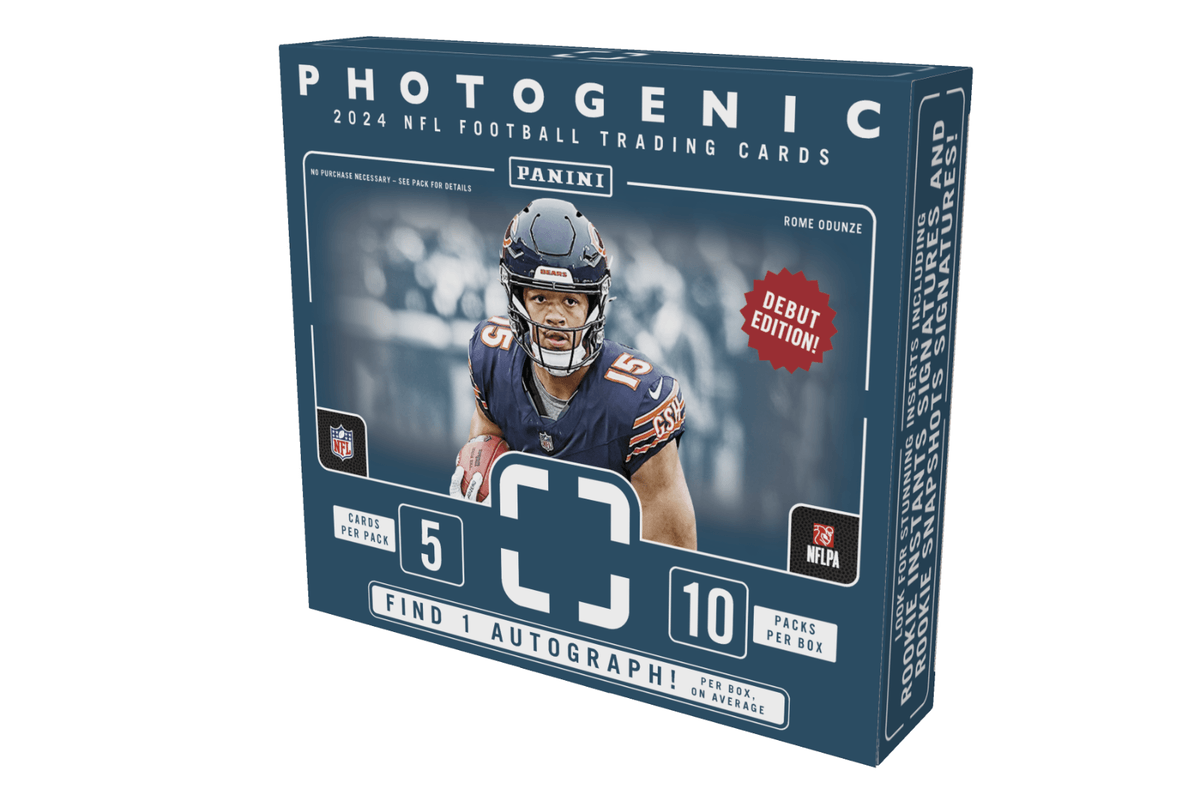 Football,Hobby Box,Panini,Sports 2024 Panini Photogenic Football - Hobby Box - Trading Card World