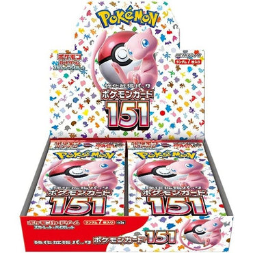 2023 Japanese Pokemon 151 Booster Box