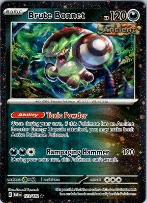 123, Darkness, Rare, Scarlet & Violet: Paradox Rift Brute Bonnet (123/182) (Cosmos Holo) [Scarlet & Violet: Paradox Rift] - Trading Card World