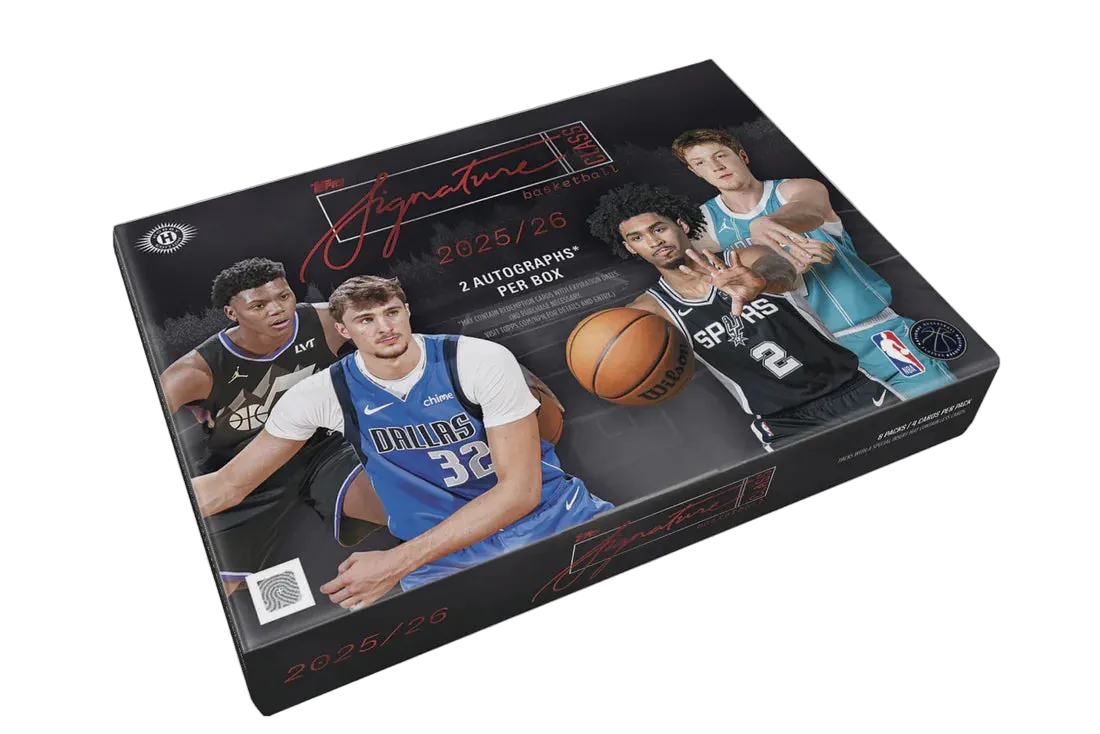 2025 Topps Signature Class Basketball - Hobby Box