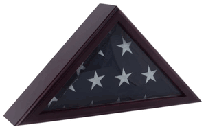 Military Veteran Flag Display Case - 3ft x 5ft flag