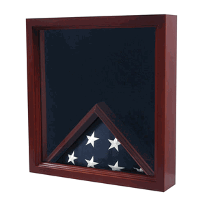 Casket Flag Case and Medal, Casket Medal Flag Display - 3' x 5' Flag