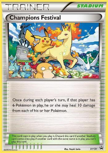 Normal, Promo, Stadium, XY91, XY: Black Star Promos Champions Festival (XY91) (2015) [XY: Black Star Promos] - Trading Card World