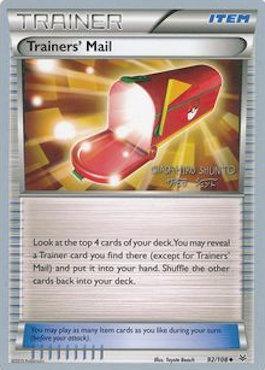 92, Item, Normal, Uncommon, World Championships 2016 Trainers' Mail (92/108) (Black Dragon - Shuntu Sadahiro) [World Championships 2016] - Trading Card World