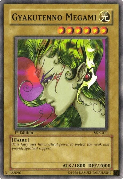 1st Edition, Common, Fairy, Light, Normal Monster, Starter Deck: Kaiba, Unlimited Gyakutenno Megami [SDK-011] Common - Trading Card World