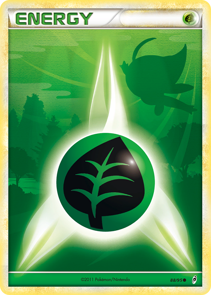 Grass Energy (88/95) [HeartGold & SoulSilver: Call of Legends]