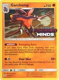 114, Fighting, Gx2, Holofoil, Promo, Sun & Moon: Unified Minds Garchomp (114/236) (Cosmos Holo) [Sun & Moon: Unified Minds] - Trading Card World