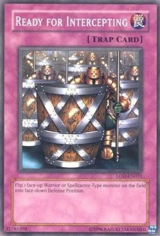 Common, Legacy of Darkness, Normal Trap, Trap, Unlimited Ready for Intercepting [LOD-EN031] Common - Trading Card World