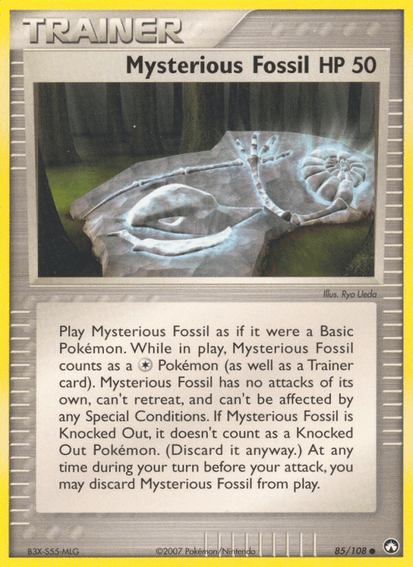 85, Common, EX: Power Keepers, Item, Normal Mysterious Fossil (85/108) [EX: Power Keepers] - Trading Card World