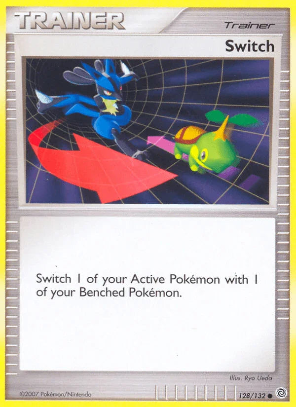 128, Common, Diamond & Pearl: Secret Wonders, Item, Normal, Reverse Holofoil Switch (128/132) [Diamond & Pearl: Secret Wonders] - Trading Card World