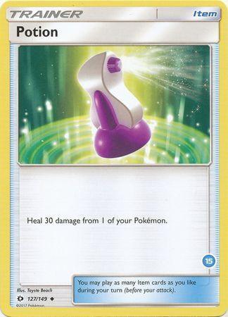 127, Item, Normal, Promo, Sun & Moon: Trainer Kit - Alolan Ninetales Potion (127/149) (Deck Exclusive #15) [Sun & Moon: Trainer Kit - Alolan Ninetales] - Trading Card World