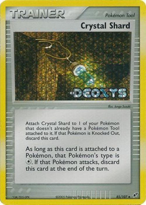 85, EX: Deoxys, Item, Reverse Holofoil, Uncommon Crystal Shard (85/107) (Stamped) [EX: Deoxys] - Trading Card World