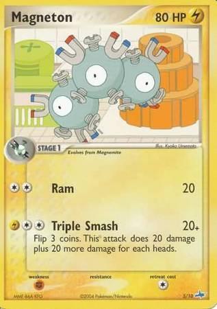 EX: Trainer Kit - Latios, Fighting[×2], Lightning, Metal[-30], Normal, Promo Magneton (5/10) [EX: Trainer Kit - Latios] - Trading Card World