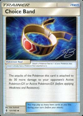121, Item, Normal, Uncommon, World Championships 2017 Choice Band (121/145) (Ice Path FTW - Zachary Bokhari) [World Championships 2017] - Trading Card World
