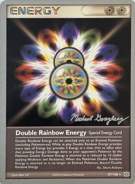 87, Normal, Rare, Special Energy, World Championships 2005 Double Rainbow Energy (87/106) (King of the West - Michael Gonzalez) [World Championships 2005] - Trading Card World