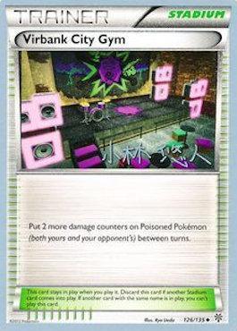 126, Normal, Stadium, Uncommon, World Championships 2014 Virbank City Gym (126/135) (Plasma Power - Haruto Kobayashi) [World Championships 2014] - Trading Card World
