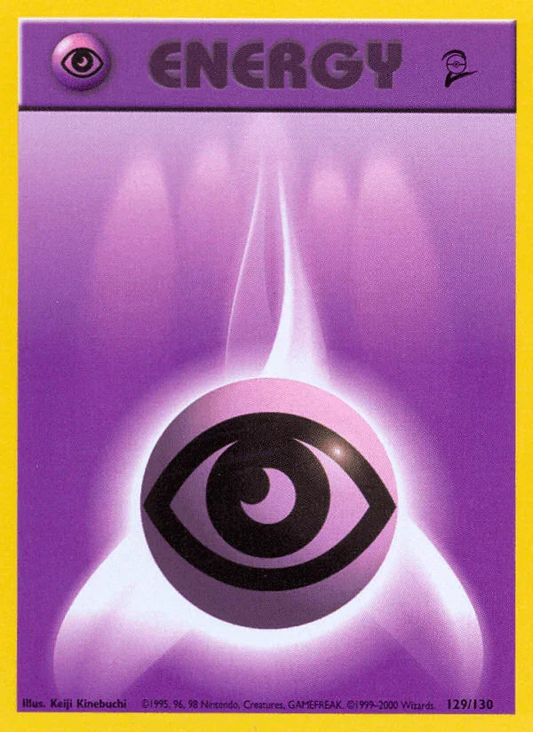 129, Base Set 2, Basic Energy, Common, Normal Psychic Energy (129/130) [Base Set 2] - Trading Card World