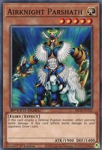 1st Edition, Common, Effect Monster, Fairy, Light, Speed Duel: Battle City Box Airknight Parshath [SBCB-EN132] Common - Trading Card World