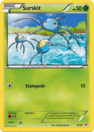 16, Fire[×2], Grass, Normal, Promo, XY: Trainer Kit 2 - Latias Surskit (16/30) [XY: Trainer Kit 2 - Latias] - Trading Card World