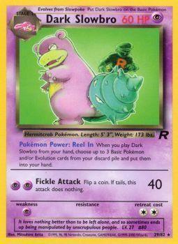 29, Normal, Psychic, Psychic[×2], Rare, Team Rocket Unlimited Dark Slowbro (29/82) [Team Rocket Unlimited] - Trading Card World