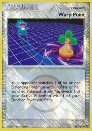 88, Diamond & Pearl: Majestic Dawn, Promo, Reverse Holofoil, Trainer Warp Point (88/100) (League Promo) [Diamond & Pearl: Majestic Dawn] - Trading Card World