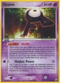 EX: Unseen Forces, Holo Rare, Holofoil, Psychic Unown (F) (F/28) [EX: Unseen Forces] - Trading Card World