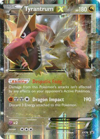 Dragon, Fairy[x2], Holofoil, Promo, XY70, XY: Black Star Promos Tyrantrum EX (XY70) (Jumbo Card) [XY: Black Star Promos] - Trading Card World