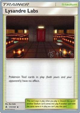 111, Normal, Stadium, Uncommon, World Championships 2019 Lysandre Labs (111/131) (Pikarom Judge - Haruki Miyamoto) [World Championships 2019] - Trading Card World