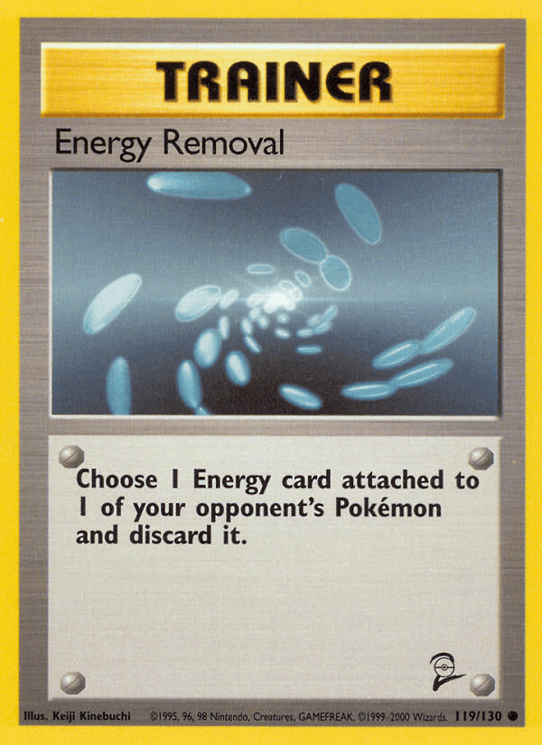 119, Base Set 2, Common, Normal, Trainer Energy Removal (119/130) [Base Set 2] - Trading Card World