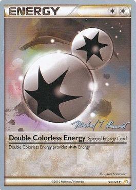 103, Normal, Special Energy, Uncommon, World Championships 2010 Double Colorless Energy (103/123) (Boltevoir - Michael Pramawat) [World Championships 2010] - Trading Card World