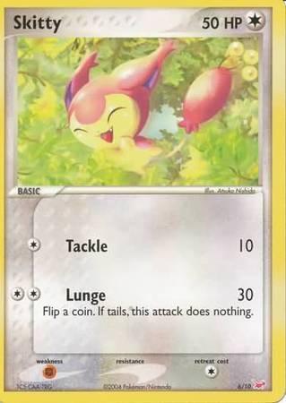 Colorless, EX: Trainer Kit - Latias, Fighting[×2], Normal, Promo Skitty (6/10) [EX: Trainer Kit - Latias] - Trading Card World
