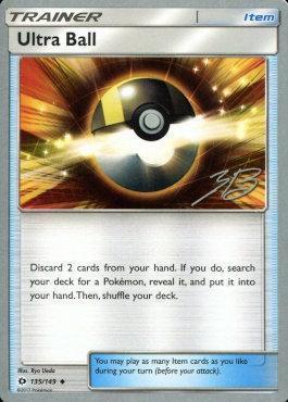 135, Item, Normal, Uncommon, World Championships 2017 Ultra Ball (135/149) (Ice Path FTW - Zachary Bokhari) [World Championships 2017] - Trading Card World