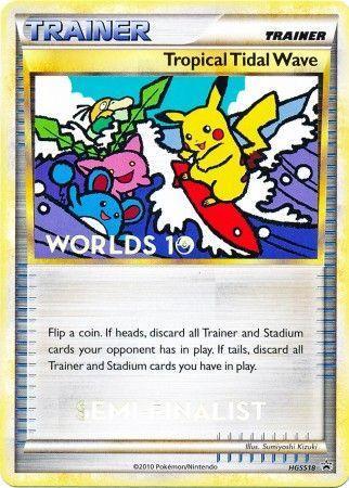 HeartGold & SoulSilver: Black Star Promos, HGSS18, Item, Normal, Promo Tropical Tidal Wave (HGSS18) (Semi Finalist) [HeartGold & SoulSilver: Black Star Promos] - Trading Card World