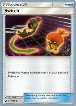 147, Item, Normal, Uncommon, World Championships 2019 Switch (147/168) (Perfection - Henry Brand) [World Championships 2019] - Trading Card World