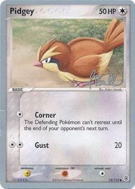 73, Colorless, Common, F-30, Normal, World Championships 2006 Pidgey (73/112) (Eeveelutions - Jimmy Ballard) [World Championships 2006] - Trading Card World