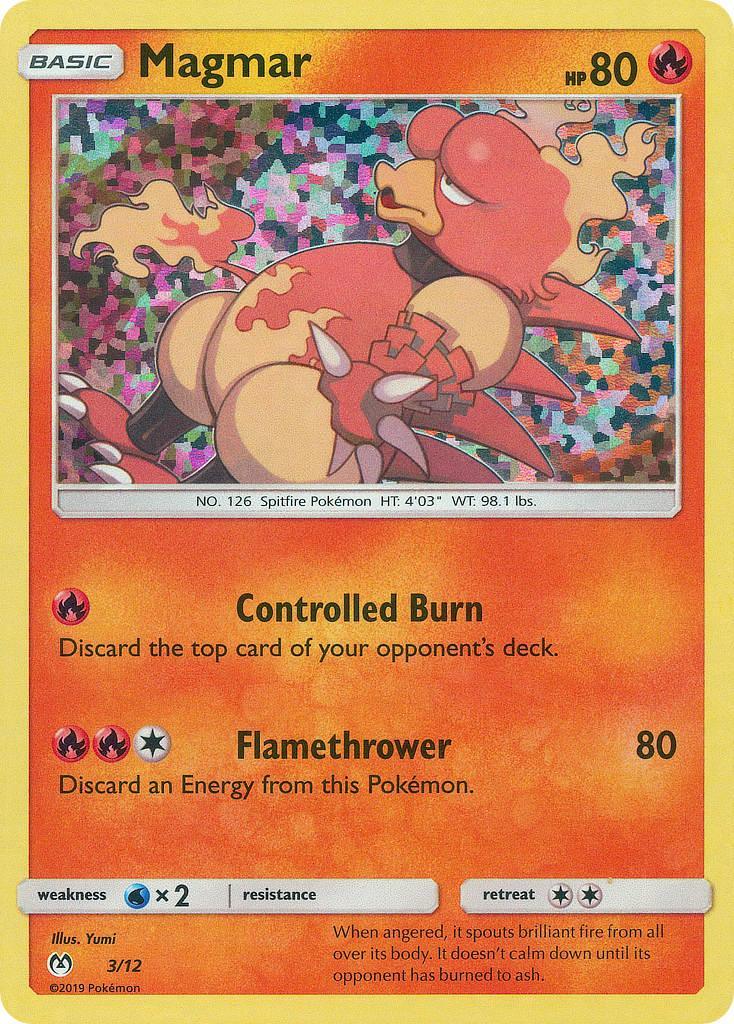 Fire, Holofoil, McDonald's Promos: 2019 Collection, Promo, Water[×2] Magmar (3/12) [McDonald's Promos: 2019 Collection] - Trading Card World