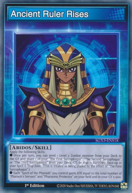 1st Edition, Common, Skill, Speed Duel GX: Duelists of Shadows Ancient Ruler Rises [SGX3-ENS18] Common - Trading Card World