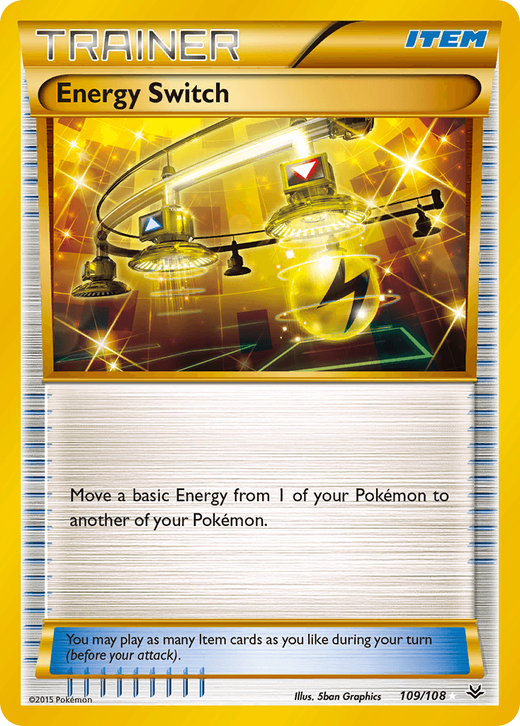 109, Holofoil, Item, Secret Rare, XY: Roaring Skies Energy Switch (109/108) [XY: Roaring Skies] - Trading Card World