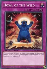 1st Edition, Common, Continuous Trap, Speed Duel: Battle City Box, Trap Howl of the Wild [SBCB-EN060] Common - Trading Card World