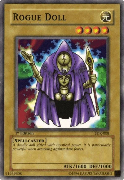 1st Edition, Common, Light, Normal Monster, Spellcaster, Starter Deck: Kaiba, Unlimited Rogue Doll [SDK-008] Common - Trading Card World