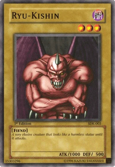 1st Edition, Common, Dark, Fiend, Normal Monster, Starter Deck: Kaiba, Unlimited Ryu-Kishin [SDK-003] Common - Trading Card World