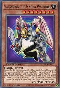 1st Edition, Common, Earth, Effect Monster, Rock, Speed Duel: Battle City Box Valkyrion the Magna Warrior [SBCB-EN022] Common - Trading Card World