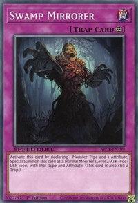 1st Edition, Common, Continuous Trap, Speed Duel: Battle City Box, Trap Swamp Mirrorer [SBCB-EN199] Common - Trading Card World