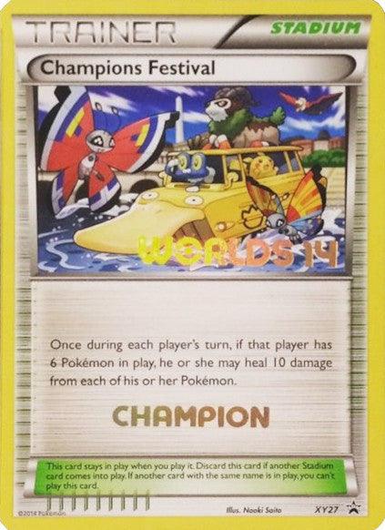Holofoil, Promo, Stadium, XY27, XY: Black Star Promos Champions Festival (XY27) (2014 Champion) [XY: Black Star Promos] - Trading Card World