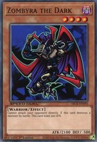 1st Edition, Common, Dark, Effect Monster, Speed Duel: Battle City Box, Warrior Zombyra the Dark [SBCB-EN094] Common - Trading Card World