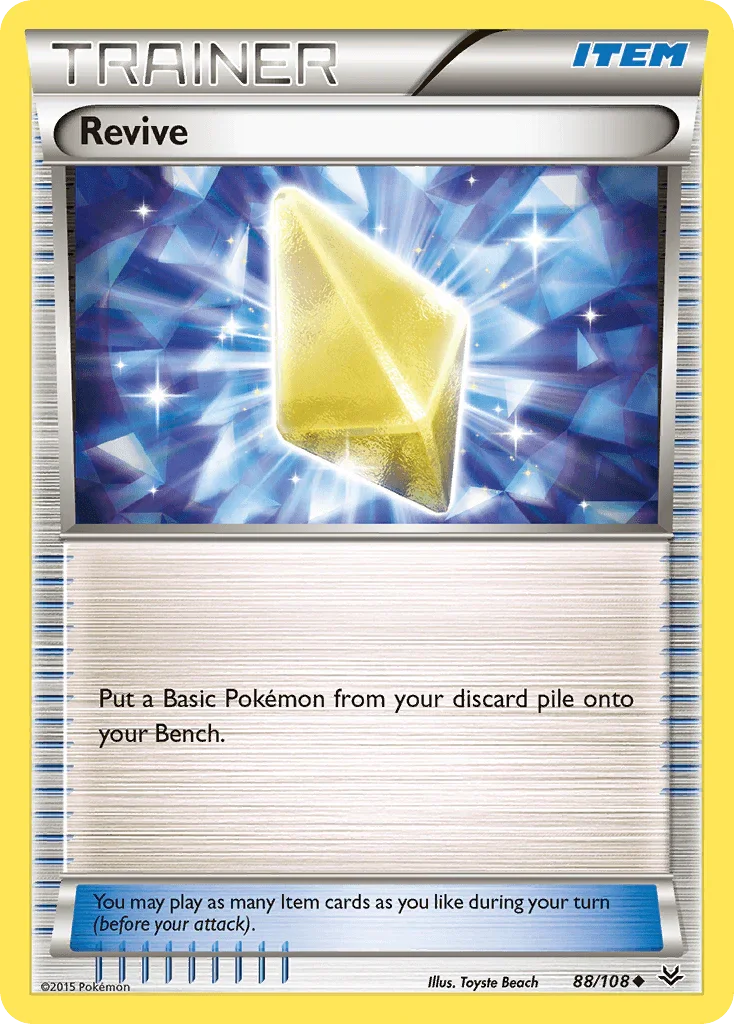 88, Item, Normal, Reverse Holofoil, Uncommon, XY: Roaring Skies Revive (88/108) [XY: Roaring Skies] - Trading Card World